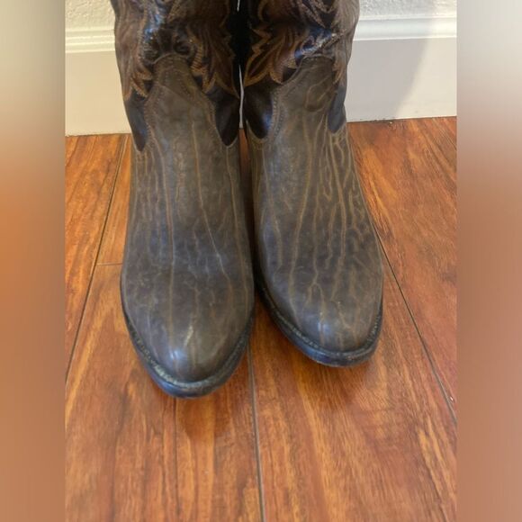 Cuadra Brown Cowboys boots Elephant leather limited edition 1904 western Sz 9.5 - Picture 5 of 11